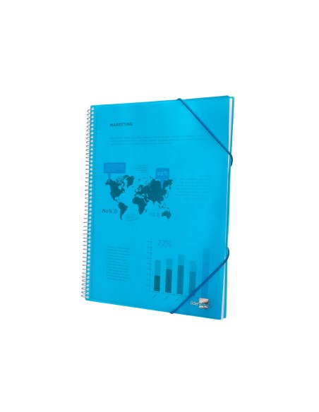 Carpeta liderpapel escaparate con espiral 60...
