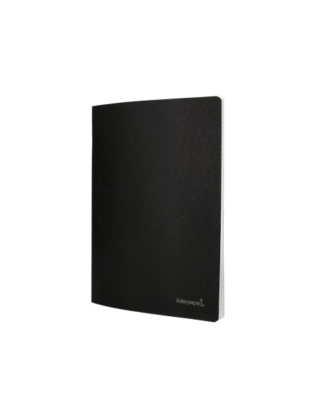 Libreta liderpapel tapa negra a5 80 hojas...