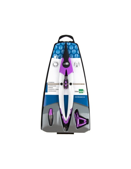 Compas liderpapel one con bigotera adaptador...