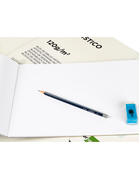 Bloc dibujo liderpapel artistico encolado...