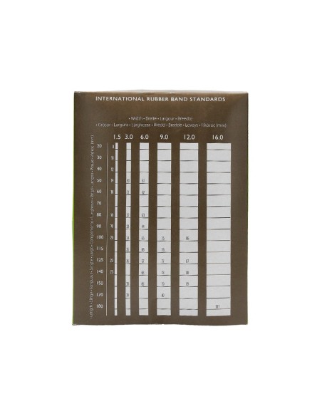 Bandas elasticas q-connect 1000 gr 125 x 9 mm...