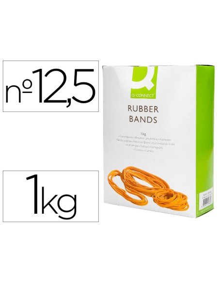 Bandas elasticas q-connect 1000 gr 125 x 9 mm...