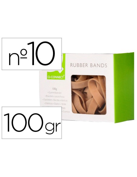 Bandas elasticas q-connect 100 gr 100x9 mm...