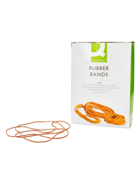 Gomillas elasticas q-connect 1000 gr numero 20 200 x 2 mm