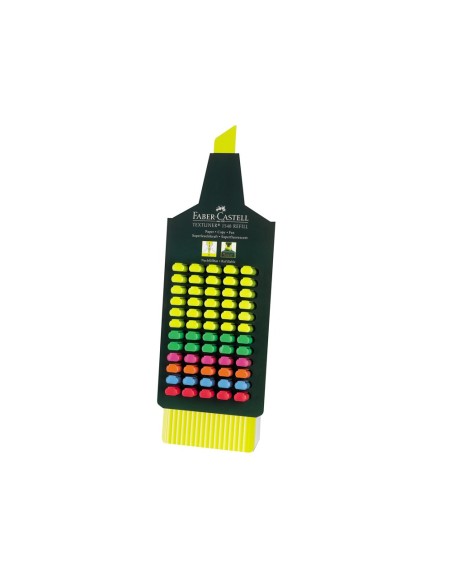 Rotulador faber fluorescente 48 expositor 60...