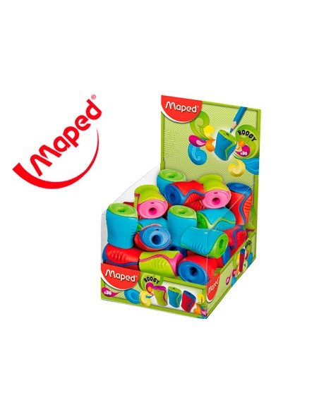 Sacapuntas maped plastico boogy 1 uso con...