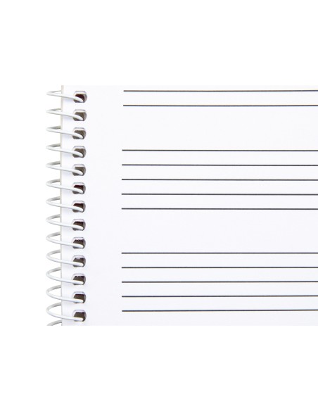Bloc musica liderpapel pentagrama 4mm cuarto 20 hojas 100g/m2