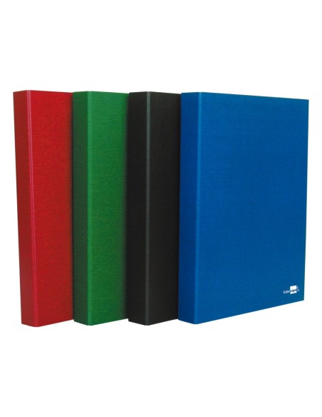 Carpeta de 4 anillas 25mm redondas liderpapel...