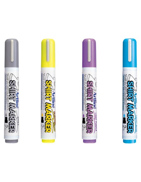 Rotulador artline camiseta ekt-2 amarillo gris...