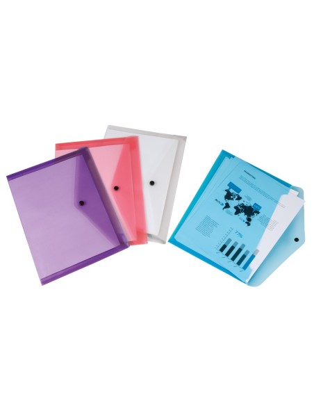 Carpeta liderpapel dossier broche polipropileno...