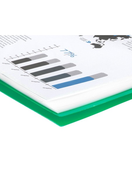 Carpeta liderpapel escaparate con espiral 20...