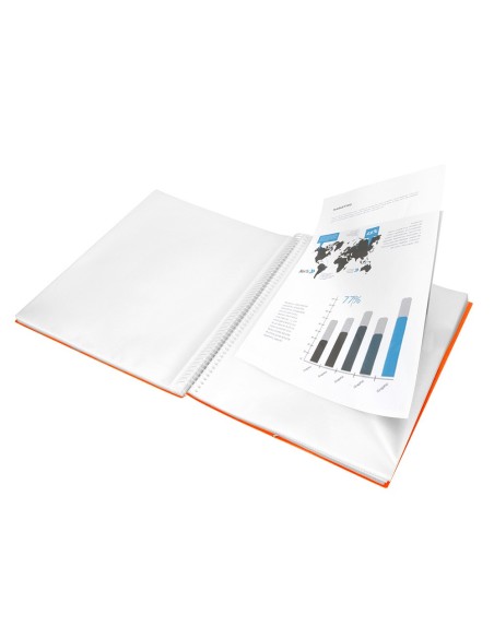 Carpeta liderpapel escaparate con espiral 10...