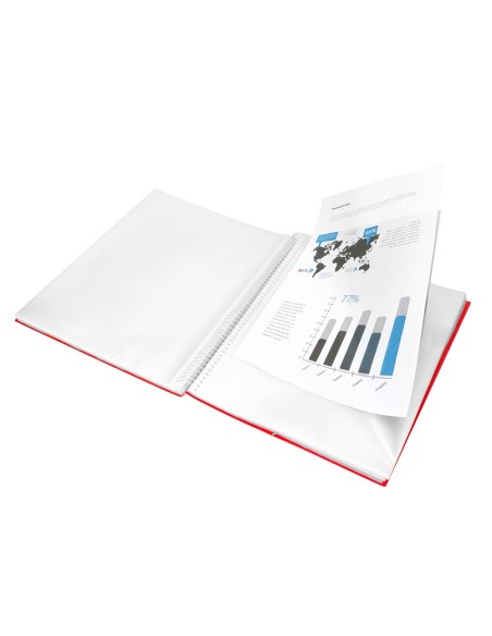 Carpeta liderpapel escaparate con espiral 10...