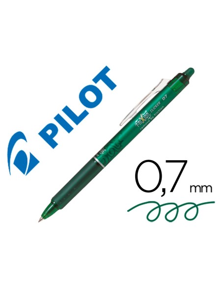 Boligrafo pilot frixion clicker borrable 0,7 mm...