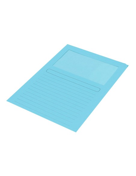 Subcarpeta cartulina q-connect din a4 azul con...