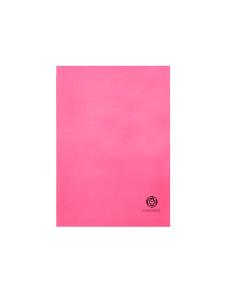 Subcarpeta cartulina q-connect din a4 rosa con ventana transparente 120 g/m2