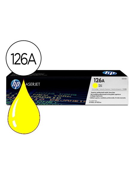 Toner hp laserjet cp1025 mfp m175a ce312a...