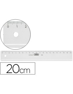 Regla m+r 20 cm plastico... 2