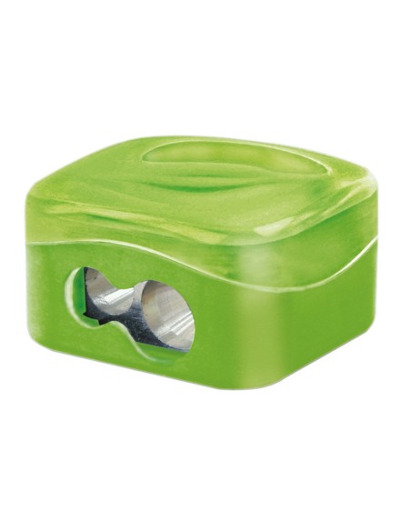 Sacapuntas m+r metalico 2 usos con deposito...