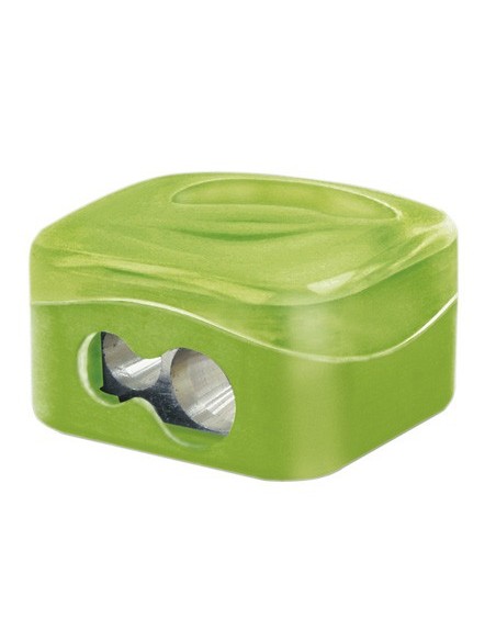 Sacapuntas m+r metalico 2 usos con deposito...