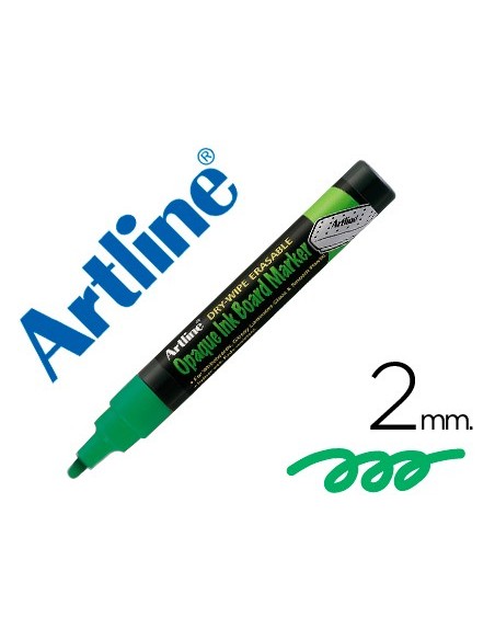 Rotulador artline pizarra verde negra epw-4...