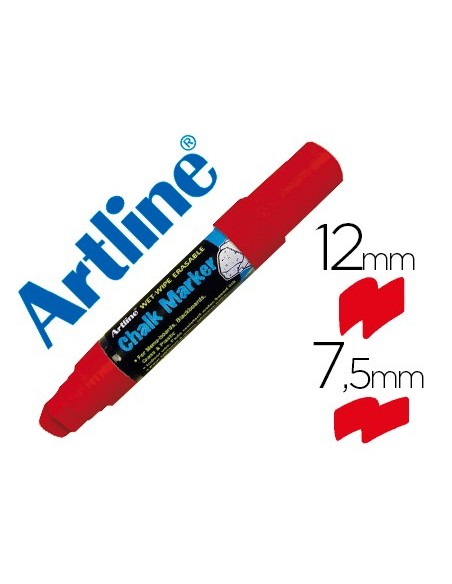 Rotulador artline pizarra verde negra epw-12 mm...