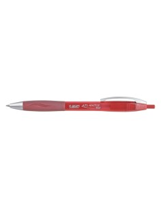 Boligrafo bic atlantis rojo...