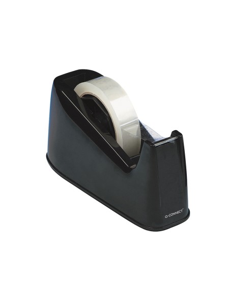 Cinta adhesiva q-connect transparente 66 mt x 19 mm encelofanada