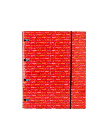 Carpeta con recambio liderpapel a5 cuadro 5mm forrada 4 anillas 20mm