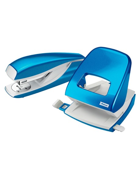 Grapadora petrus mod 635 wow azul metalizada...