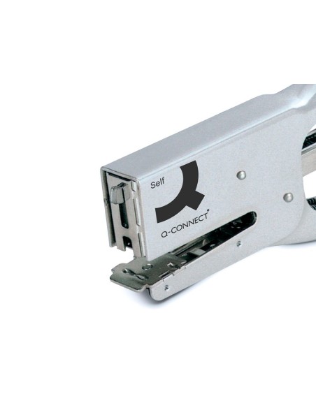 Grapadora q-connect de tenaza capacidad 40 hojas usa grapas 24/6 26/6