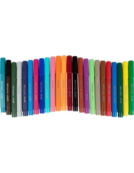 Rotulador liderpapel jumbo caja de 24 unidades...