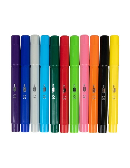 Rotulador liderpapel jumbo bolsa 12 unidades...