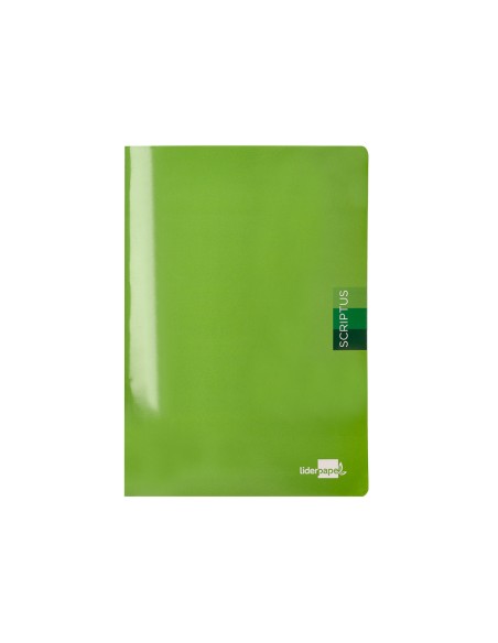 Libreta liderpapel scriptus a4 48 hojas 90g/m2 cuadro 6mm con margen