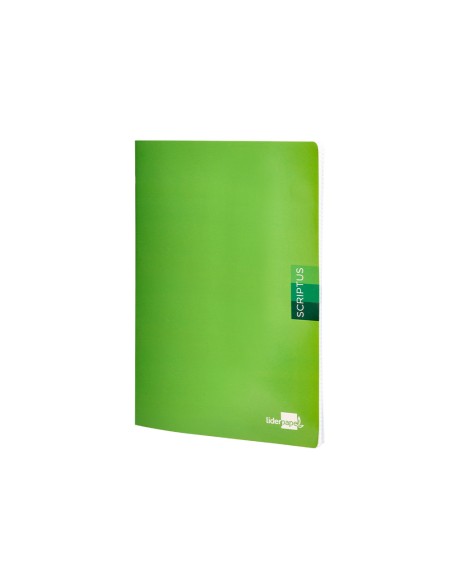 Libreta liderpapel scriptus a4 48 hojas 90g/m2 cuadro 4mm con margen