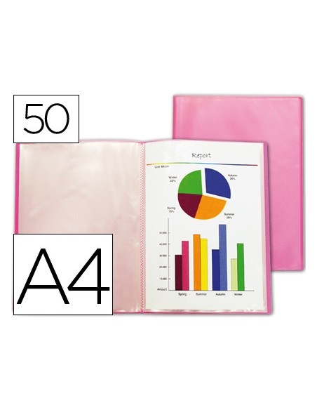 Carpeta liderpapel escaparate 47060 50 fundas...