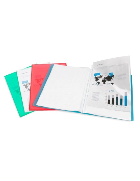 Carpeta liderpapel escaparate 47494 30 fundas...