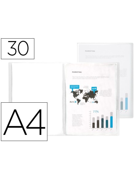 Carpeta liderpapel escaparate 47494 30 fundas...