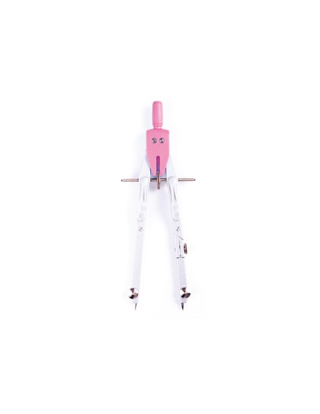 Compas liderpapel con adapatador alargadera y mango extra soft expositor de 16 estuches 2 modelos