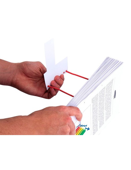 Encuadernador fastener q-connect plastico...