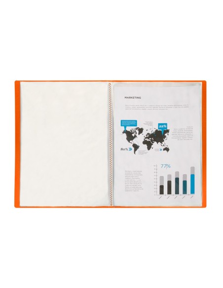 Carpeta liderpapel escaparate 47071 60 fundas...