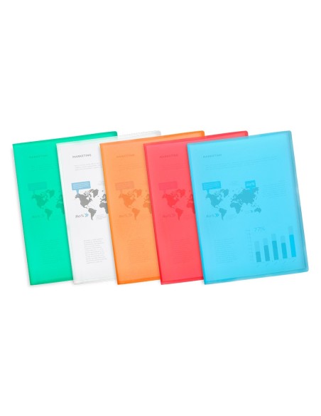 Carpeta liderpapel escaparate 47051 40 fundas...