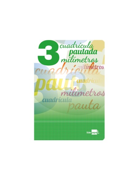 Libreta liderpapel pautaguia tapa cartoncillo...