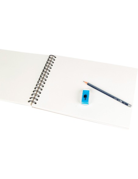 Bloc dibujo liderpapel esbozos espiral din a4...