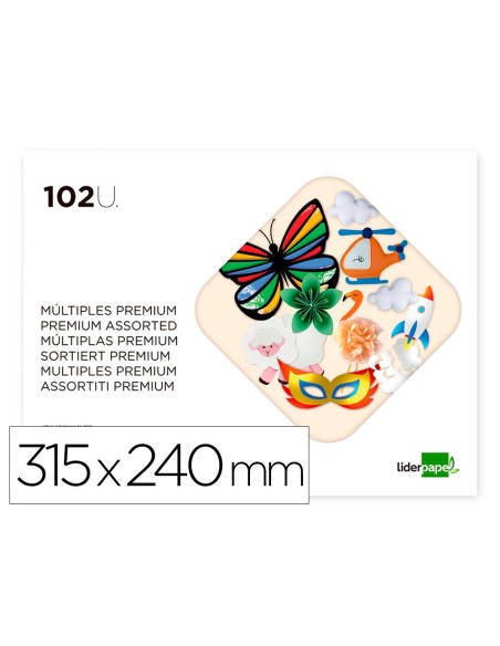 Bloc trabajos manuales liderpapel multiple...