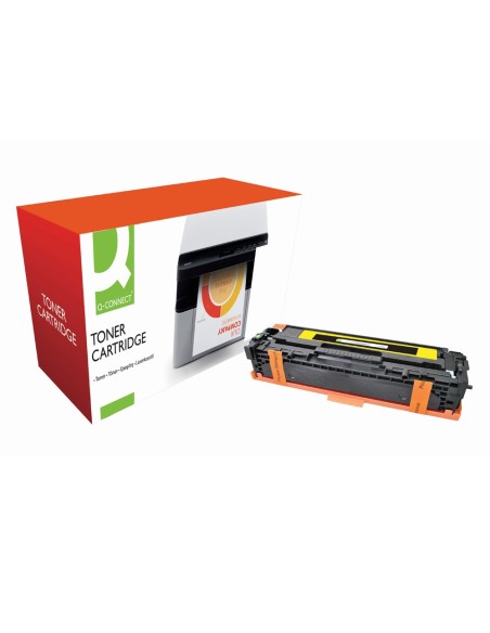 Toner q-connect compatible hp cb542a color...