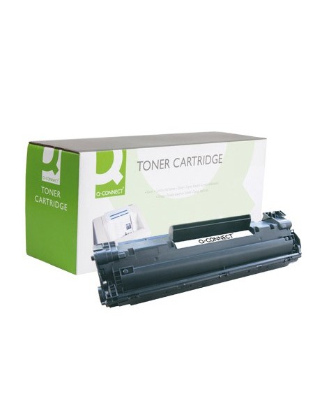 Toner q-connect compatible hp cb436a laserjet...