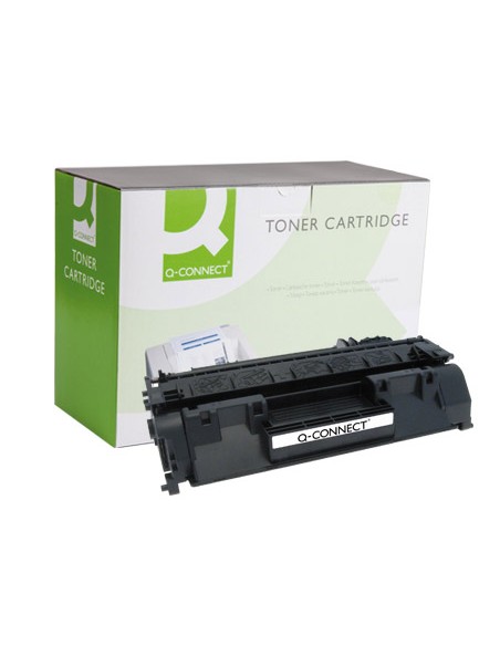 Toner q-connect compatible hp ce505a laserjet negro p2035/2055/2055d/2055dn/p2055x-3.000pag- .