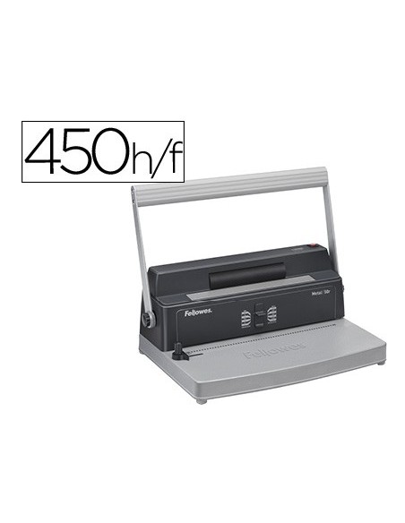 Encuadernadora para espiral fellowes metal 50r...
