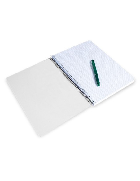 Cuaderno espiral liderpapel cuarto tapa dura...